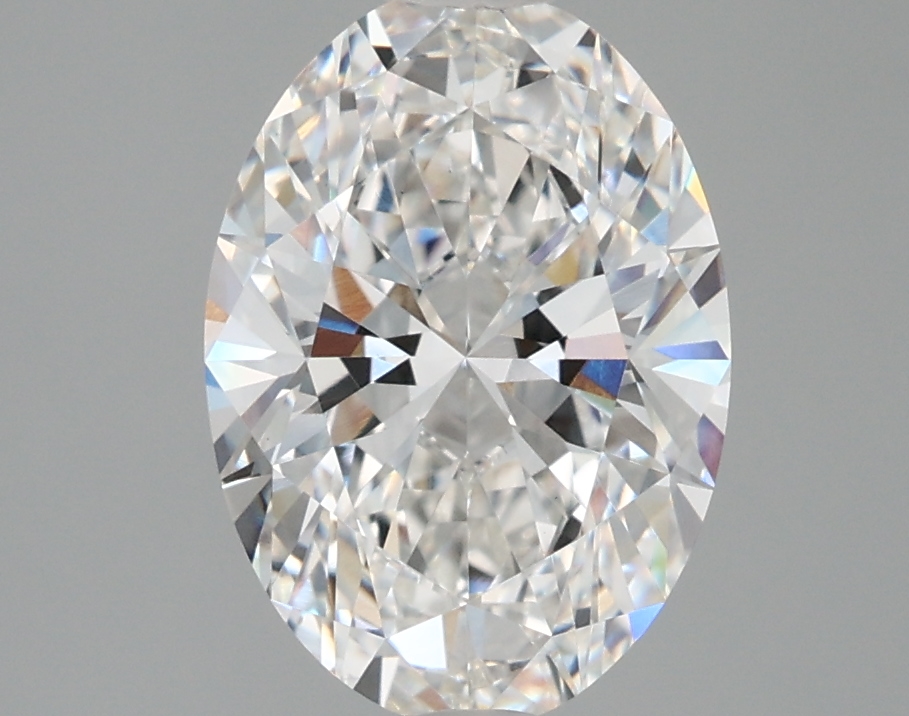 2.65 ct. oval Lab Grown Diamond front image