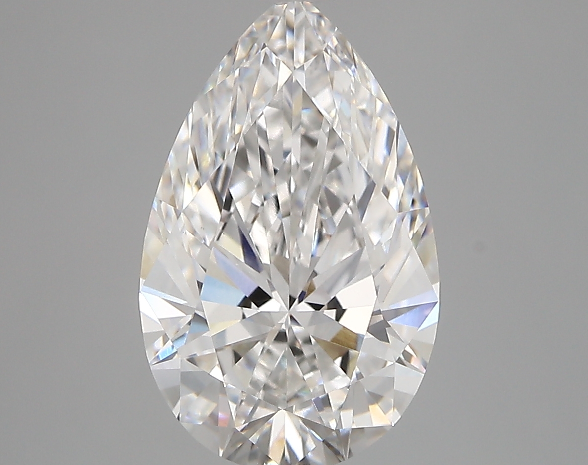 3.64 ct. pear Lab Grown Diamond front image