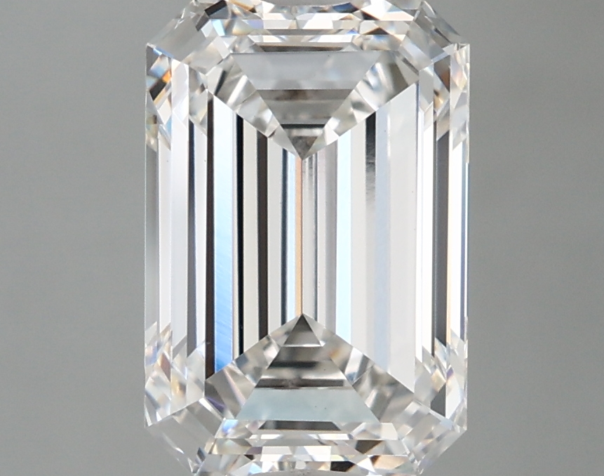 3.30 ct. emerald Lab Grown Diamond front image