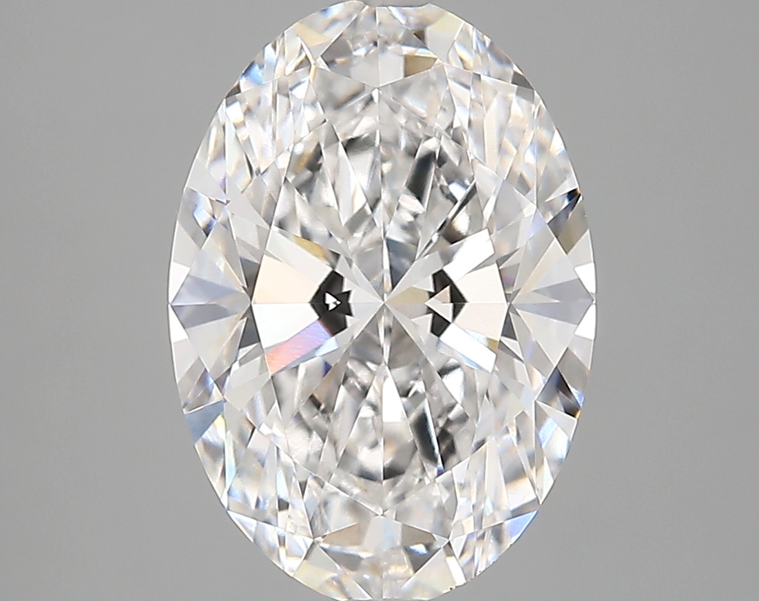 3.88 ct. oval Lab Grown Diamond front image