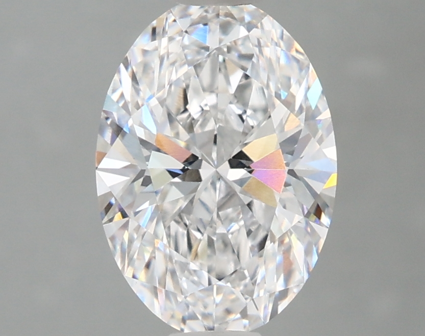 2.02 ct. oval Lab Grown Diamond front image