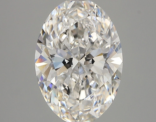 3.05 carat f VVS1 EX Cut IGI oval diamond