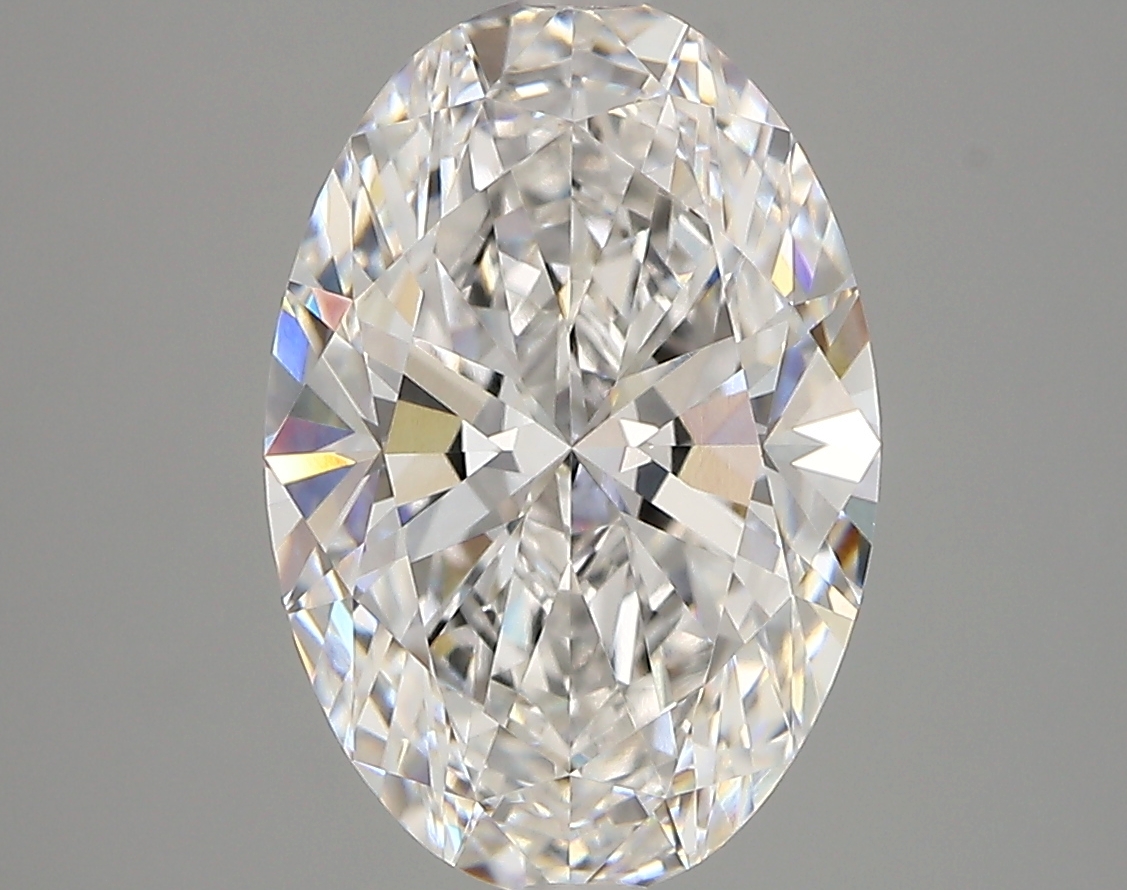 3.78 ct. oval Lab Grown Diamond front image