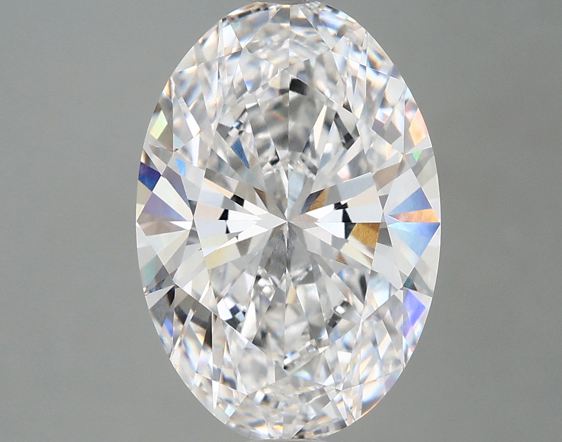 4.42 ct. oval Lab Grown Diamond front image