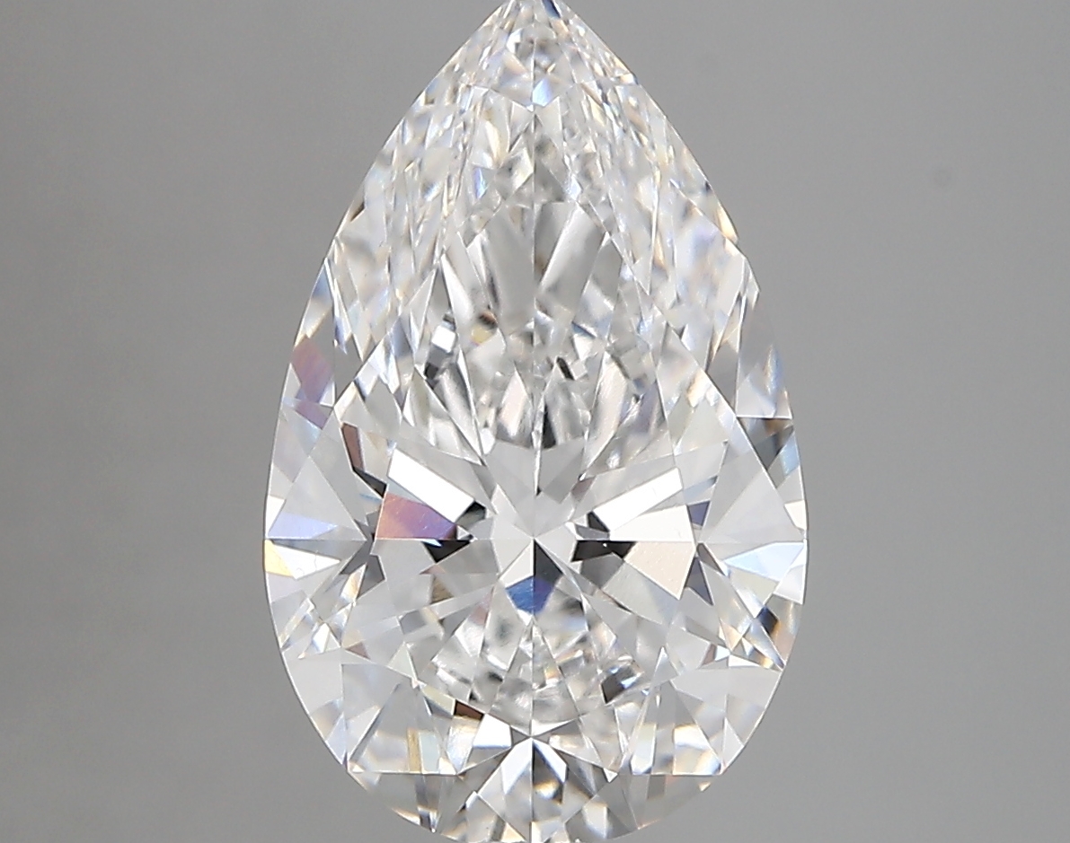 3.67 ct. pear Lab Grown Diamond front image