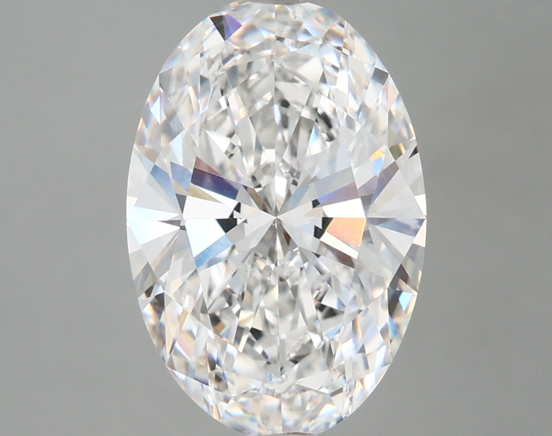 3.87 ct. oval Lab Grown Diamond front image