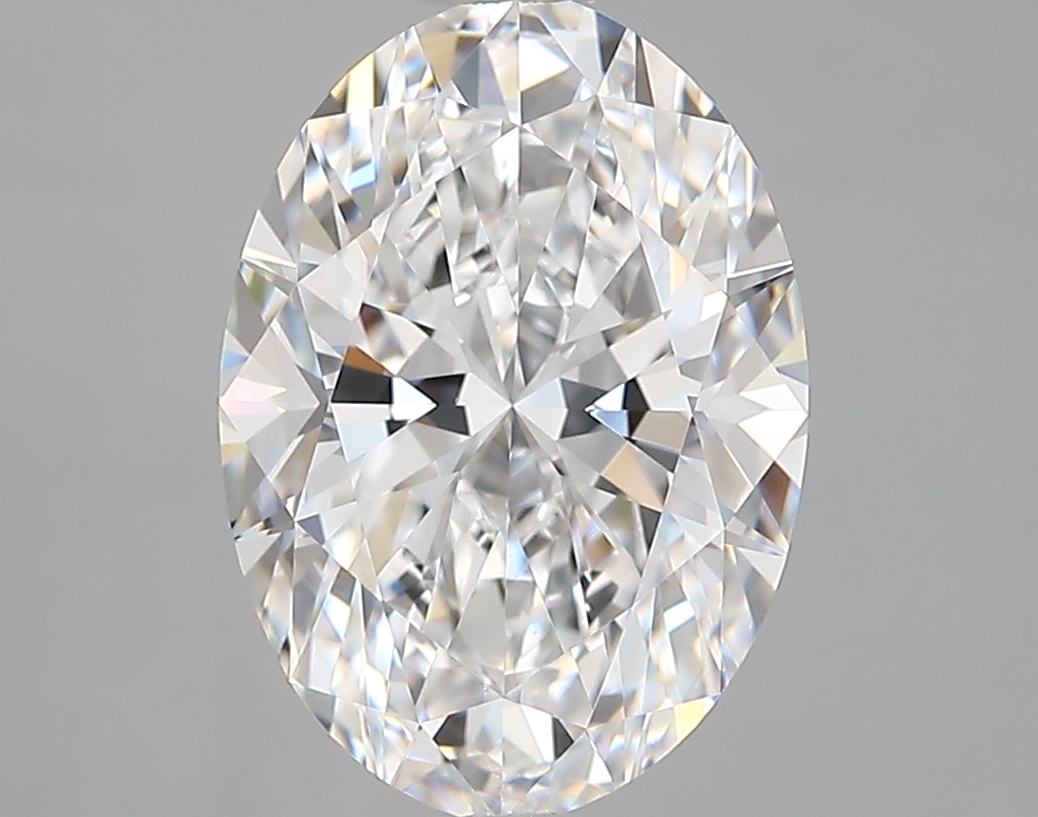 3.31 ct. oval Lab Grown Diamond front image