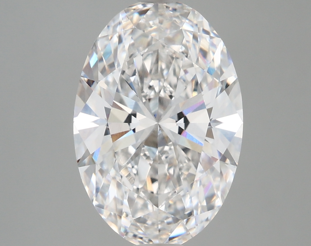 3.89 ct. oval Lab Grown Diamond front image