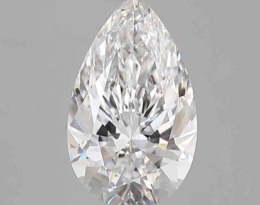 1.35 ct. pear Rising Sun Halo Ring in 18kt rose gold diamond image