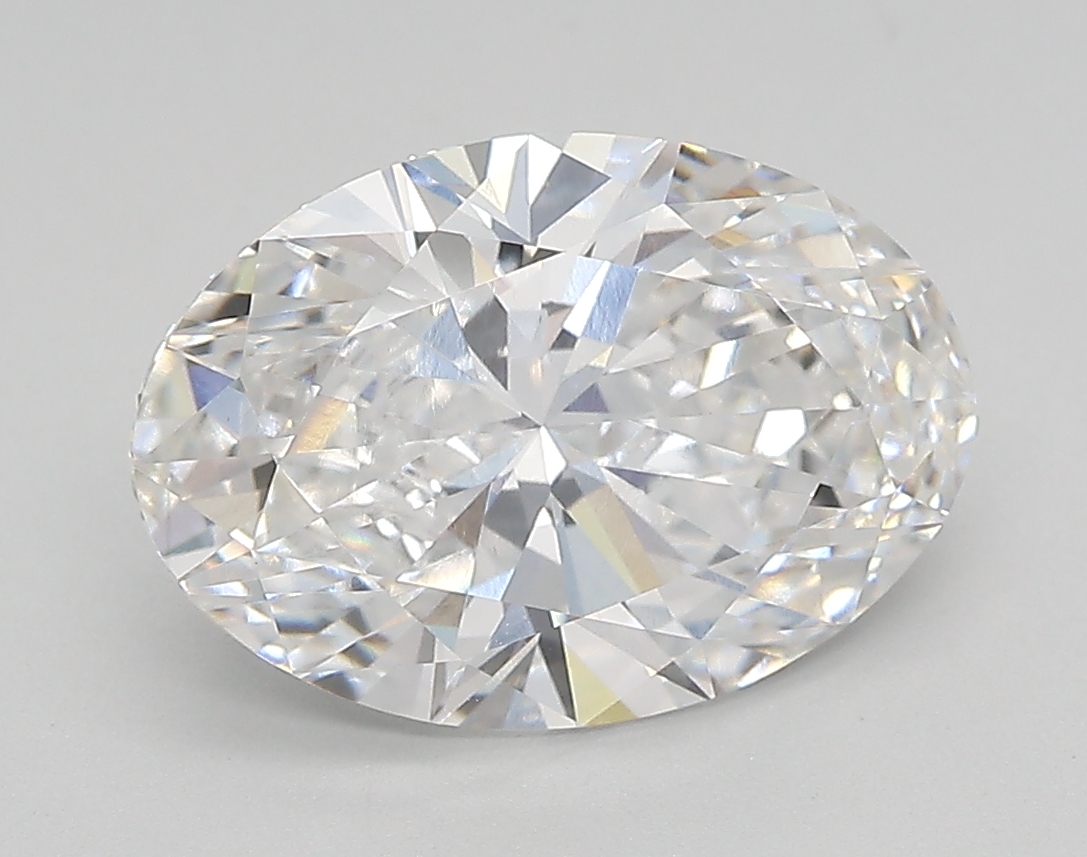 3.01 ct. oval Lab Grown Diamond front image