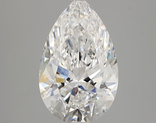 3.24 carat d VS2 EX Cut IGI pear diamond