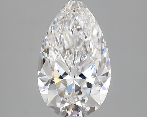 2.83 carat e VVS2 EX Cut IGI pear diamond