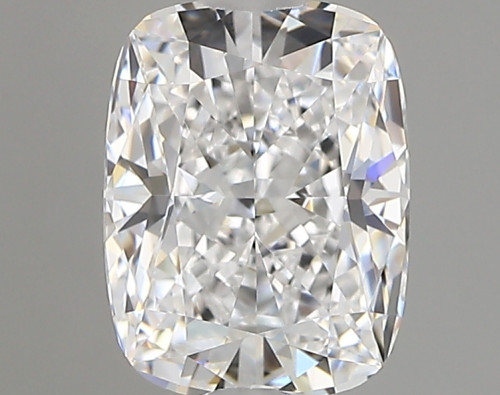 1.37 carat d IF EX Cut IGI cushion diamond
