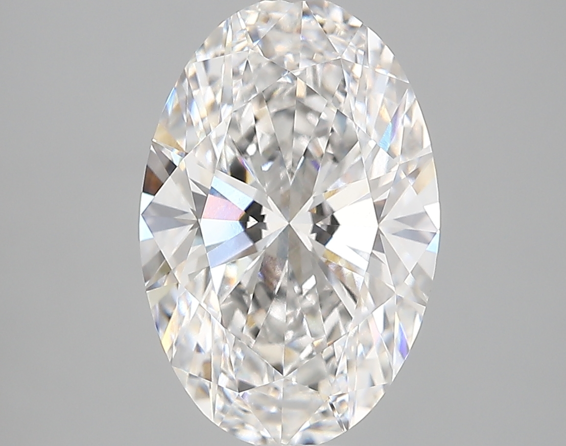 3.88 ct. oval Lab Grown Diamond front image