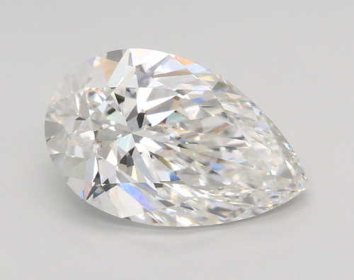 2.18 carat f VS1 EX Cut IGI pear diamond