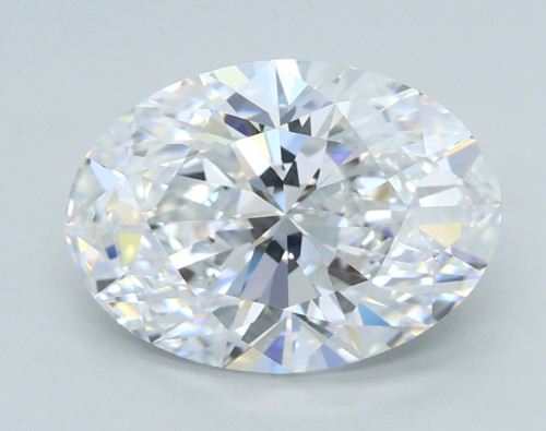 2.35 carat d VVS1 EX Cut IGI oval diamond