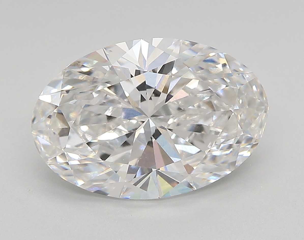 3.71 ct. oval Lab Grown Diamond front image