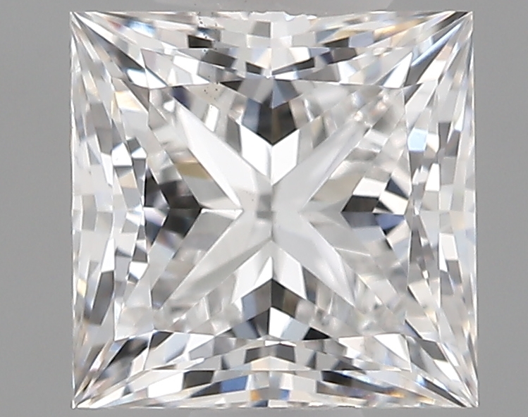 1.56 ct. princess Lab Grown Diamond front image