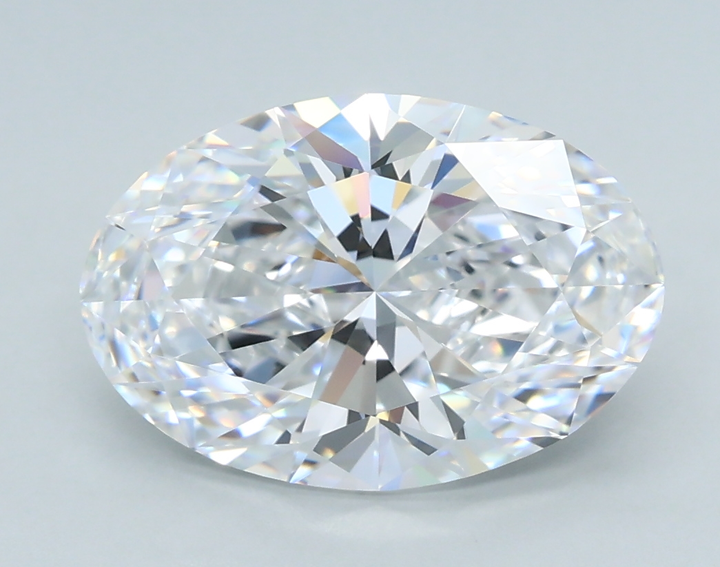 2.86 ct. oval Lab Grown Diamond front image