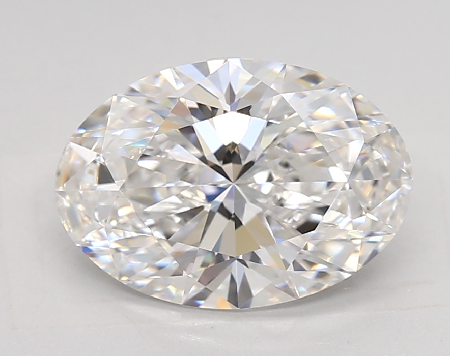 2.88 ct. oval Lab Grown Diamond front image