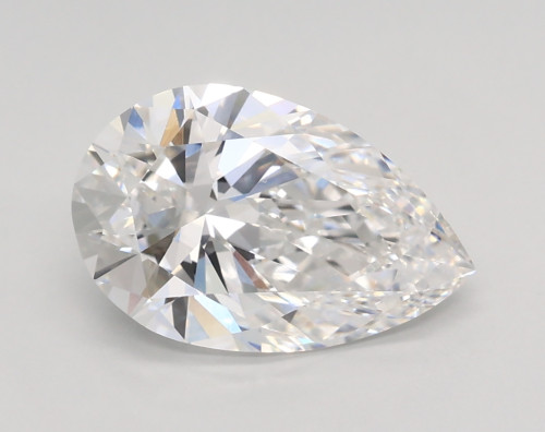 2 carat e VVS1 EX Cut IGI pear diamond