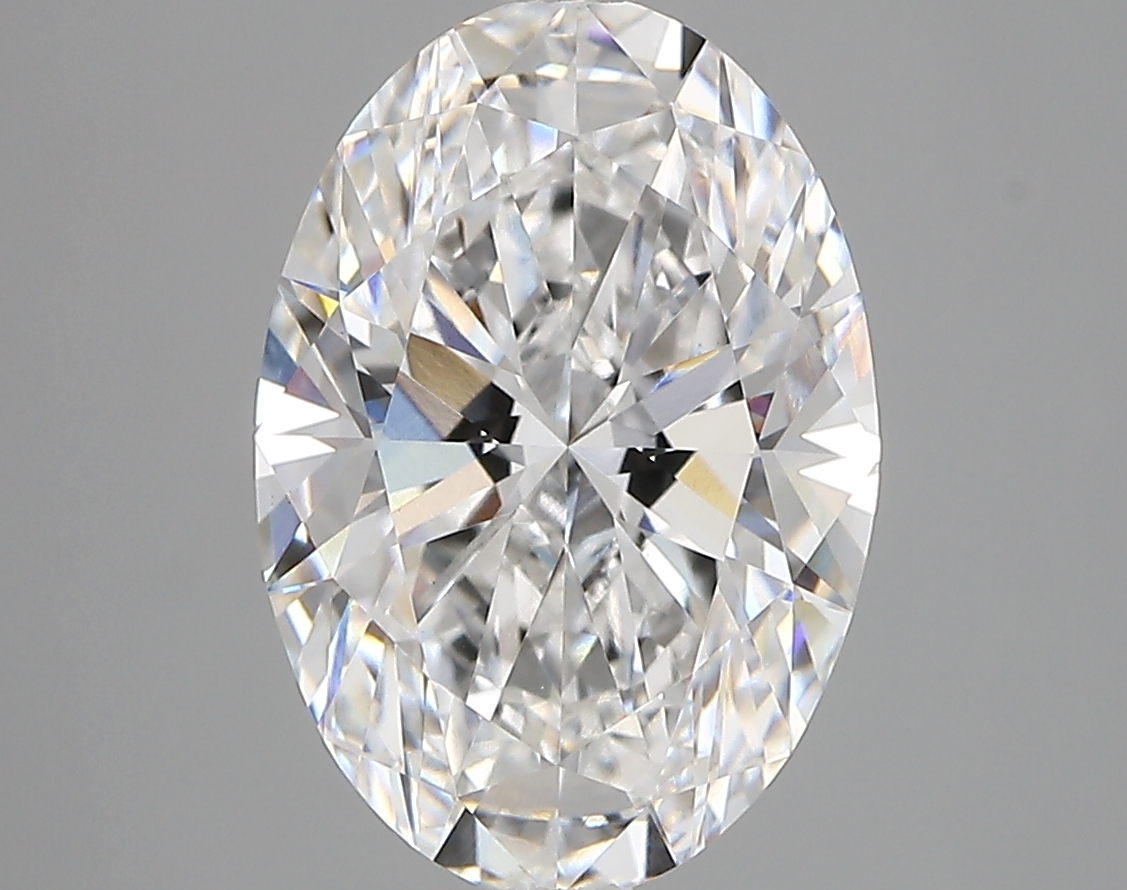 4.02 ct. oval Lab Grown Diamond front image