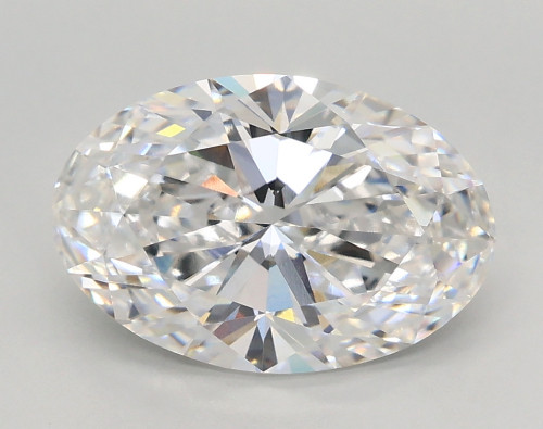 2.2 carat e VVS2 EX Cut IGI oval diamond