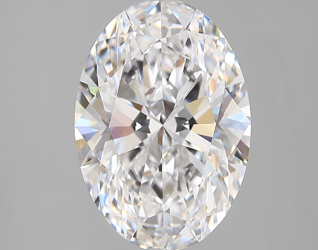 3.55 ct. oval Lab Grown Diamond front image