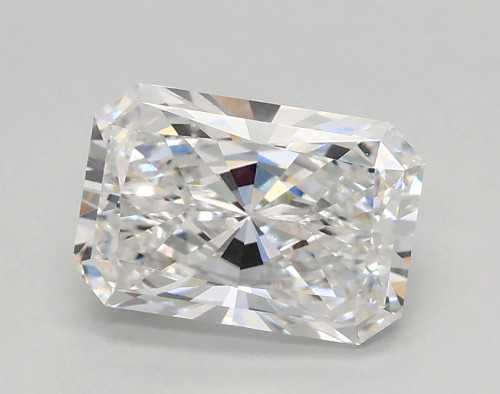1.25 carat e VVS1 EX Cut IGI radiant diamond