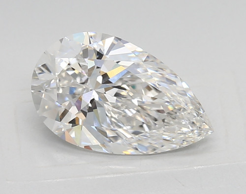 2.42 carat e VVS2 EX Cut IGI pear diamond