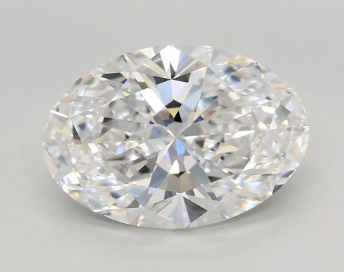 2.08 carat d VVS2 EX Cut IGI oval diamond