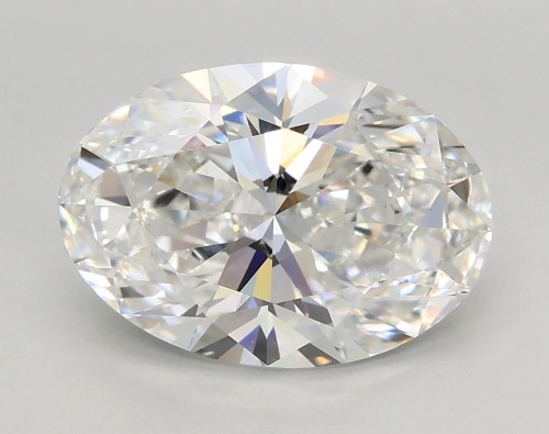 2.47 carat e VS1 EX Cut IGI oval diamond