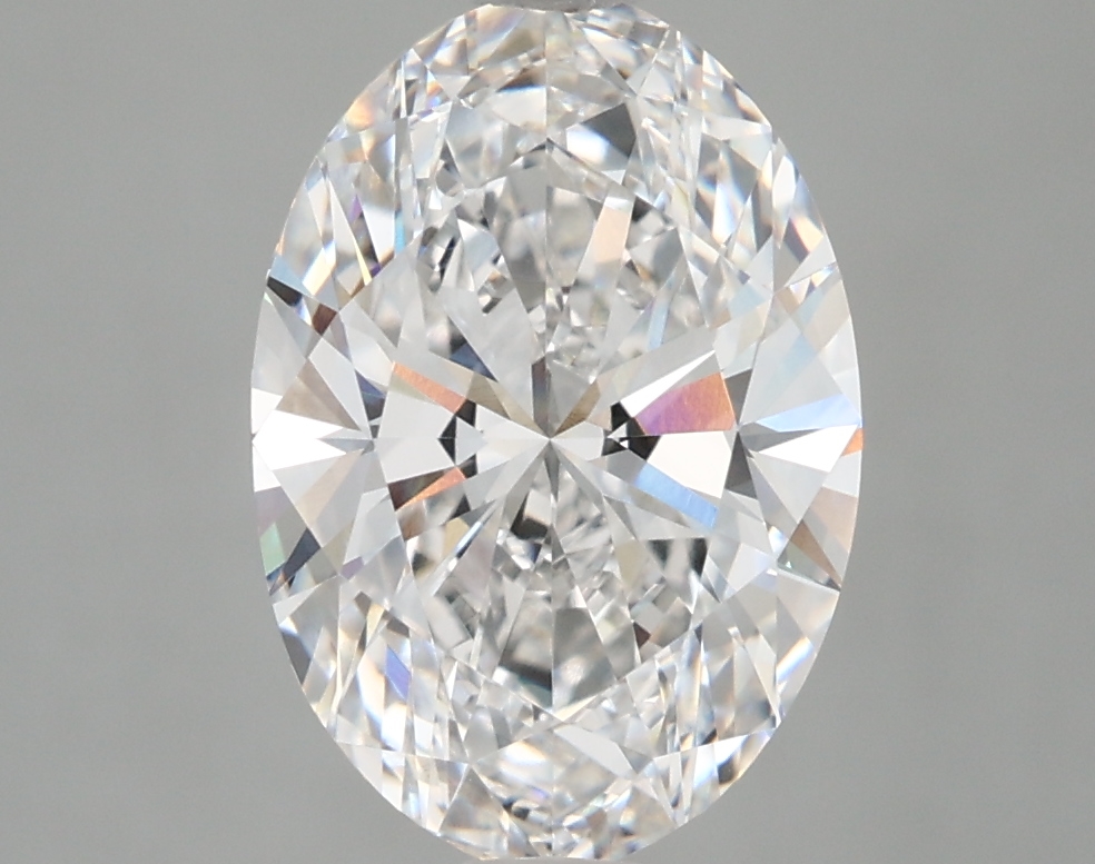 3.17 ct. oval Lab Grown Diamond front image