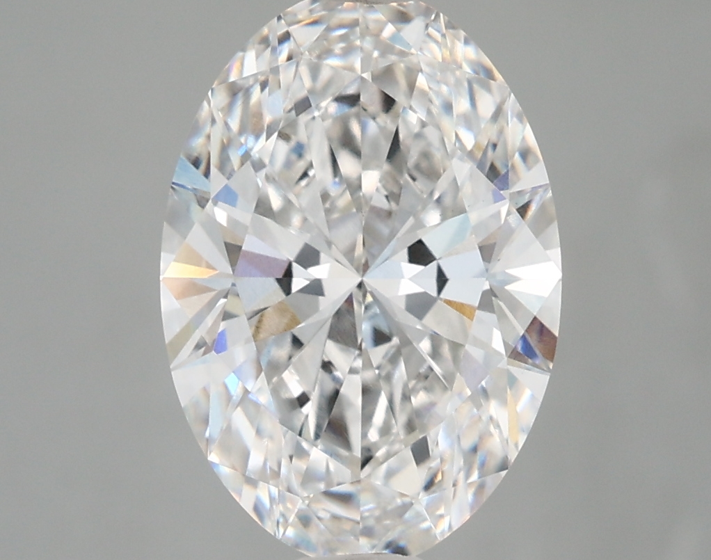 3.41 ct. oval Lab Grown Diamond front image