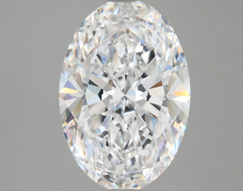 3.41 carat d VVS2 EX Cut IGI oval diamond