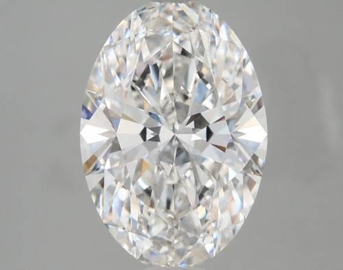 3 carat f VVS2 EX Cut IGI oval diamond
