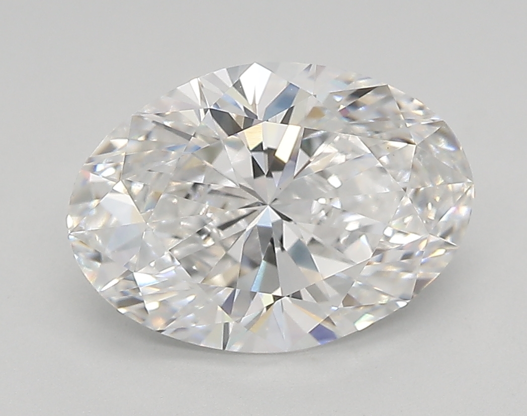 2.67 ct. oval Lab Grown Diamond front image