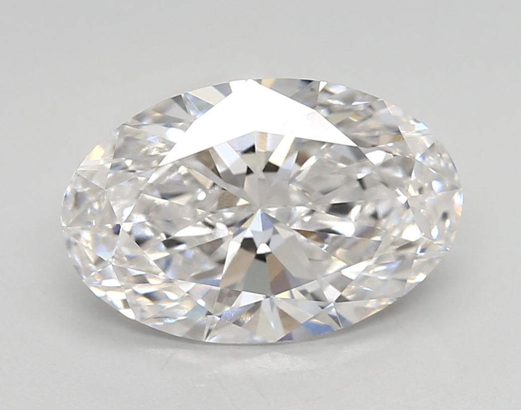 3.66 ct. oval Lab Grown Diamond front image