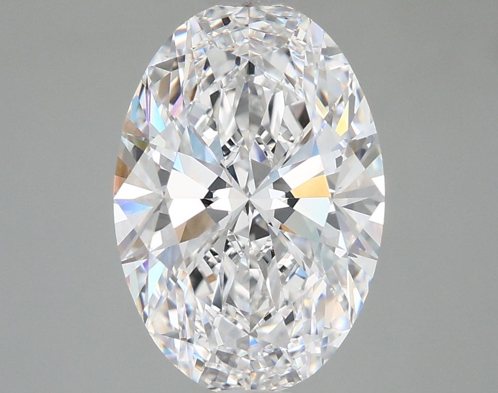 3.01 ct. oval Lab Grown Diamond front image