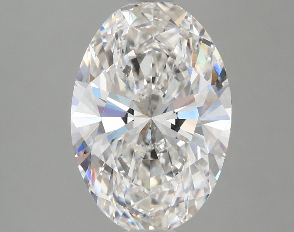 2.98 ct. oval Lab Grown Diamond front image