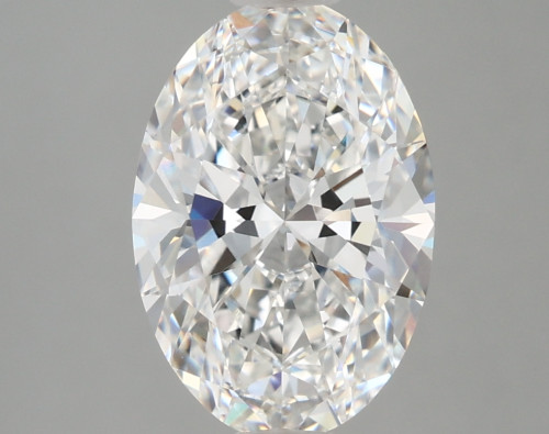 3.07 carat e VVS2 EX Cut IGI oval diamond