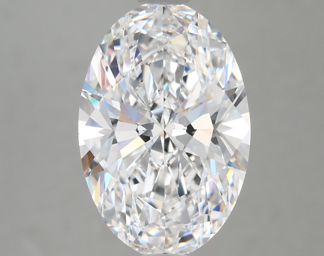 3.84 ct. oval Lab Grown Diamond front image