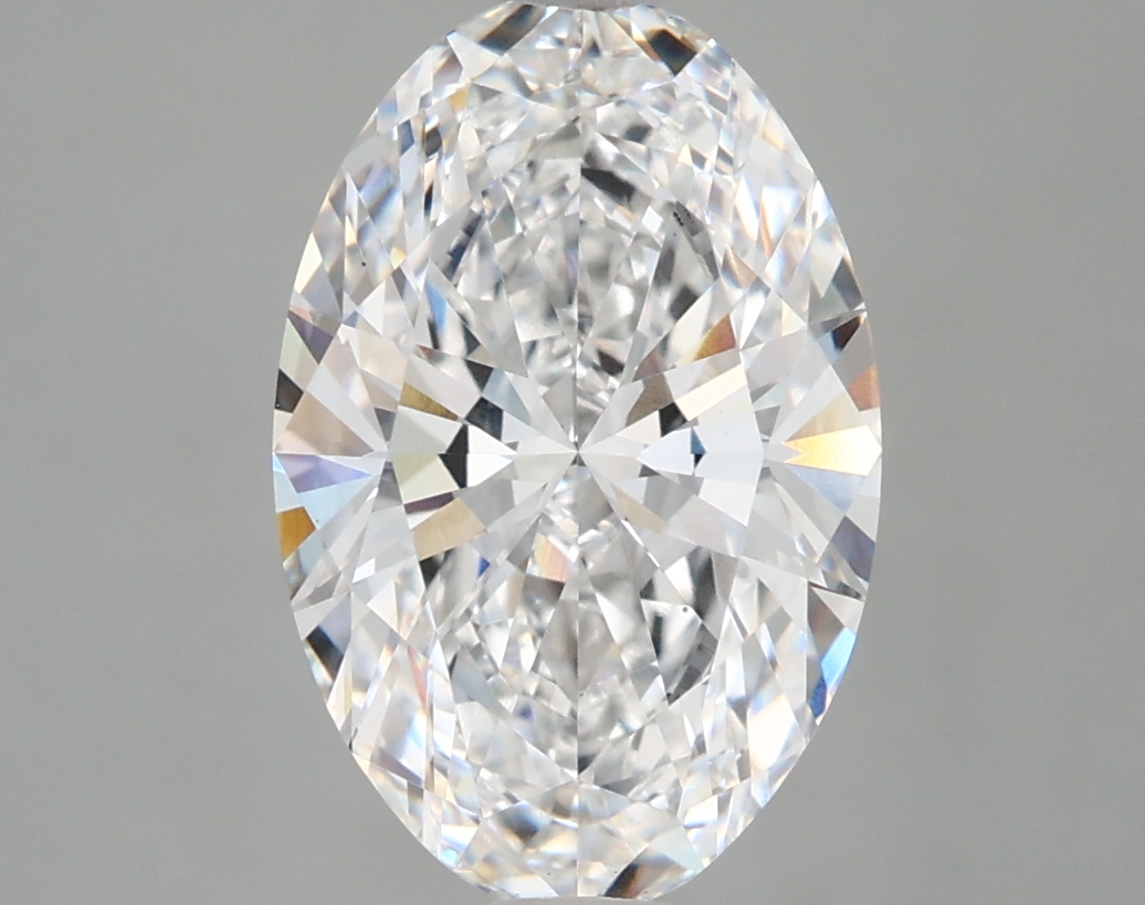 3.28 ct. oval Lab Grown Diamond front image