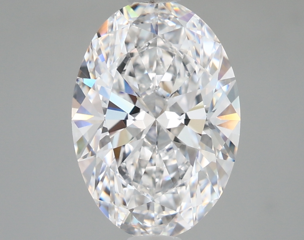 3.04 ct. oval Lab Grown Diamond front image