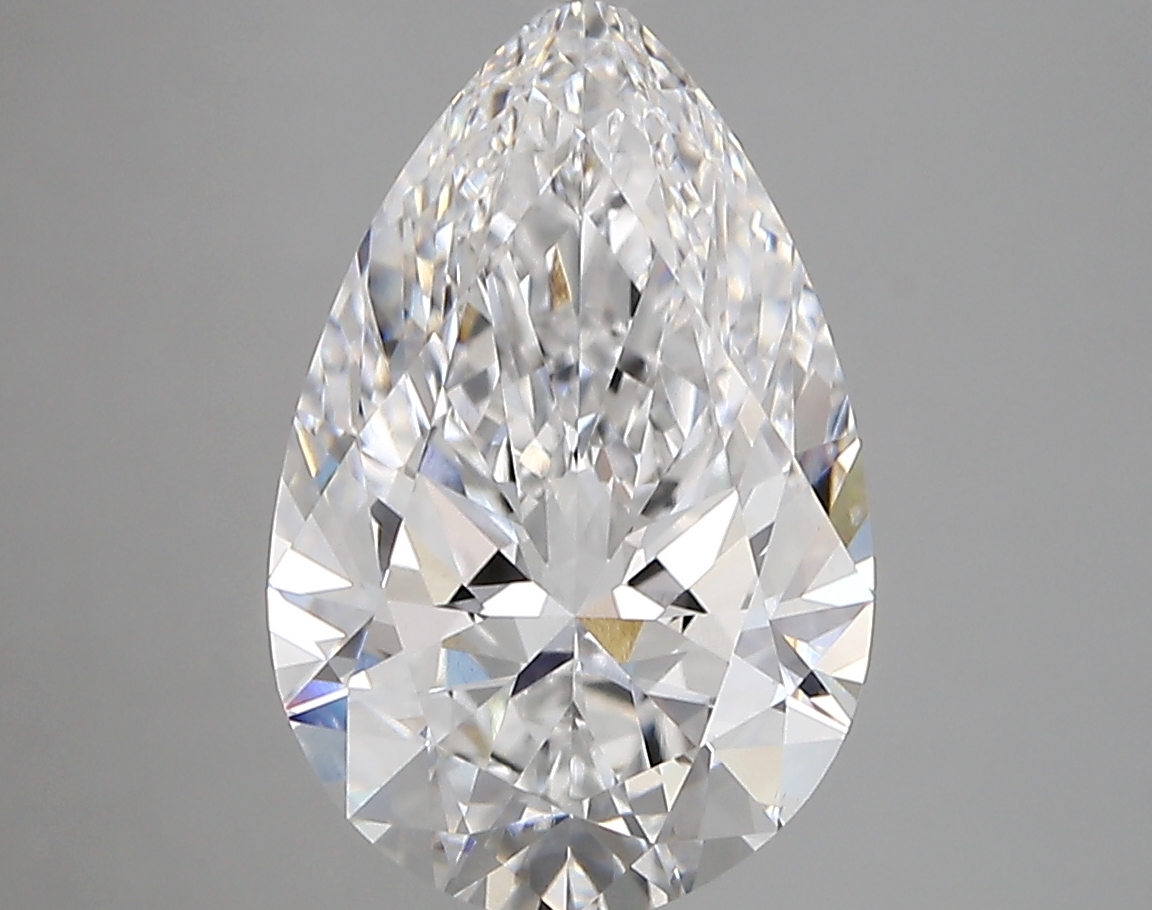 3.62 ct. pear Lab Grown Diamond front image