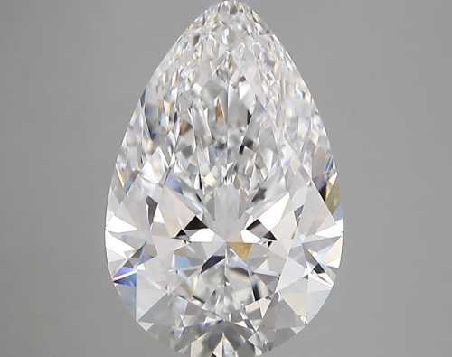 3.62 carat e VS1 EX Cut IGI pear diamond