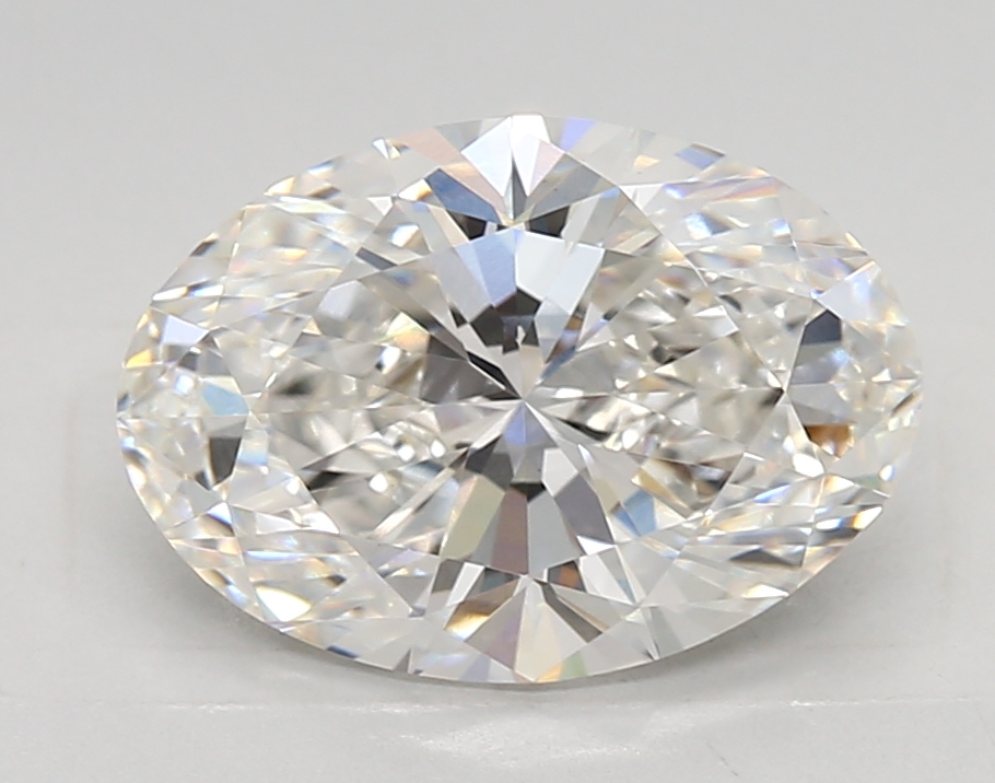 3.47 ct. oval Lab Grown Diamond front image