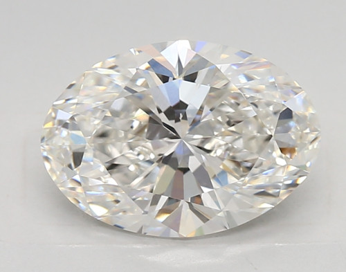 3.47 carat f VVS2 EX Cut IGI oval diamond