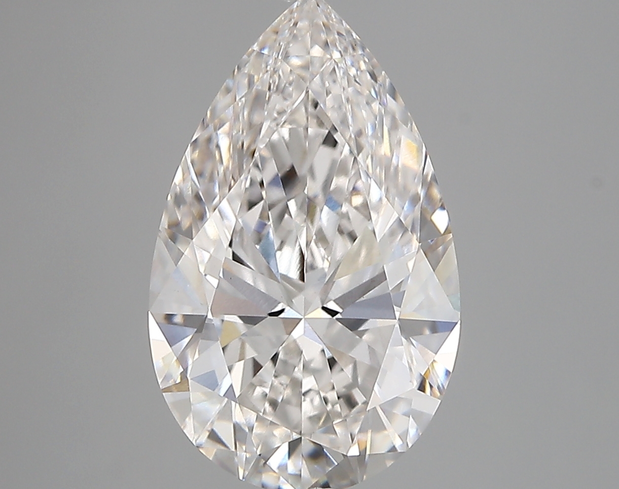 4.01 ct. pear Lab Grown Diamond front image