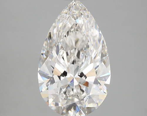3.66 carat f VS1 EX Cut IGI pear diamond